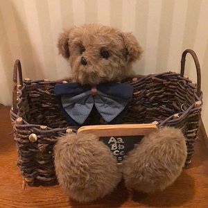 Teddy Bear Basket
